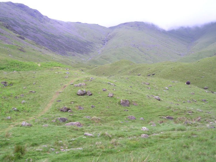 Looking towards Great Gable from Black Sail